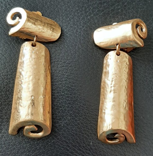 Rare paire clips pendentifs - rare,