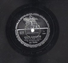 LUIGI GRANOZIO Complesso ESPERIA disco 78 giri IDILLIO CAMPESTRE stampa ITALIANA