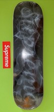 Deck Supreme Smoke Skateboard - Black - 8.375"