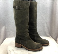 ASH Authentic Gray Suede Boots