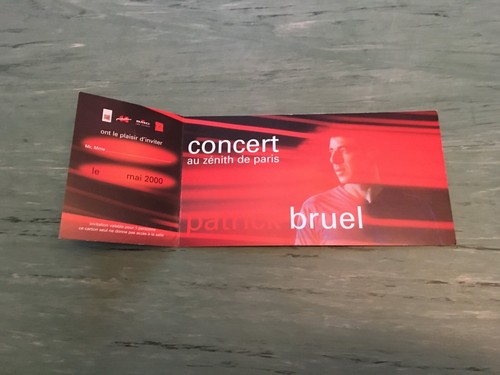 Patrick bruel zenith - patrick,