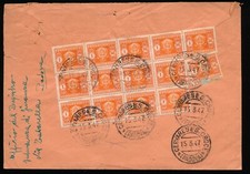 STORIA POSTALE 1947 REP.  ATTI