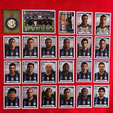 SQUADRA COMPLETA FIGURINE STICKERS CALCIATORI PANINI 2010-11 2011 INTER