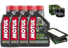 KIT/TAGLIANDO SUZUKI Burgman/650 Executive 2006-2020 OLIO 5100 Filtri aria olio