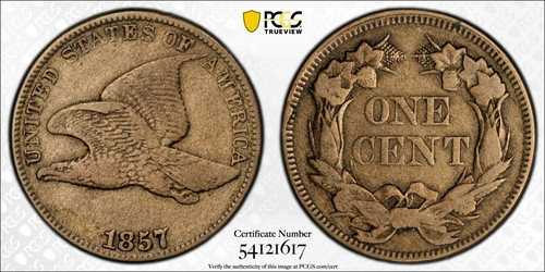 1857 piccoli centesimi aquila - 1857,
