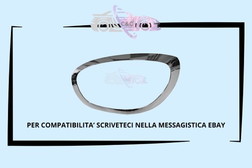 Cornice cromata faro fanale - cromata,