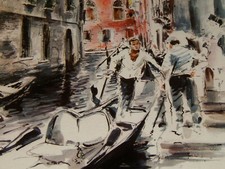 Stampa vintage con cornice