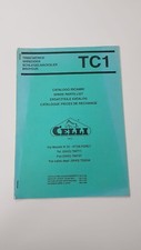 CATALOGO ORIGINALE PARTI DI RICAMBIO TRINCIATRICE TC1 - CELLI