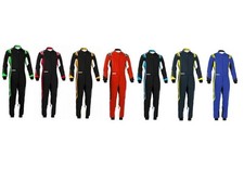 TUTA SPARCO THUNDER GO-KART ADULTO RACING SUIT  NEROARANCIO FLUO XL