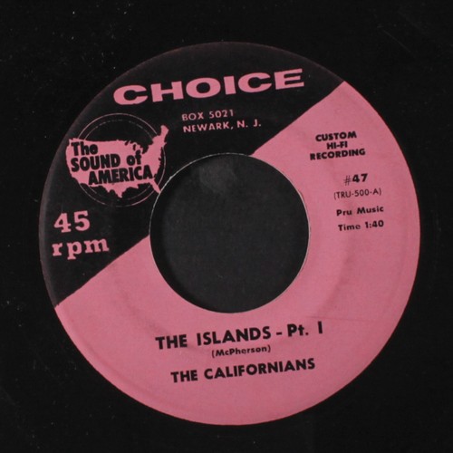 Californians islands - il, /