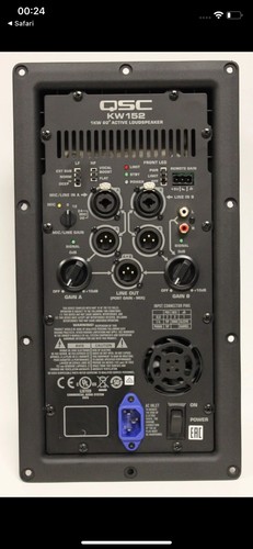 Qsc k12 amp - k12,
