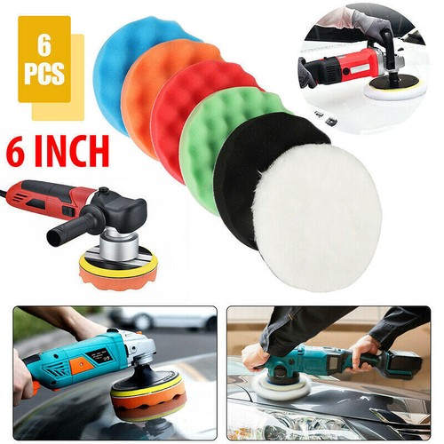 6pz kit auto spugna lucidatura - kit,