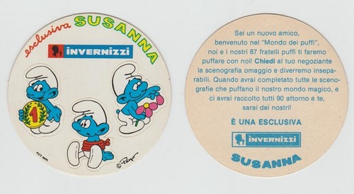 Adesivo puffi esclusiva - adesivo,
