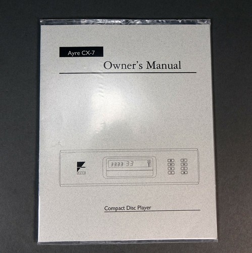 Ayre compact disc - compact,