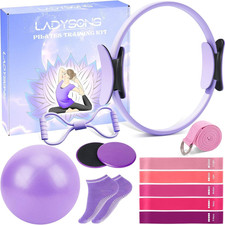 Set anelli pilates - set, –