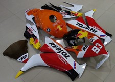 Carena Honda CBR 1000RR 2012 2013 2014 2015 2016 REPSOL CON MONOPOSTO E PLEXIGLA