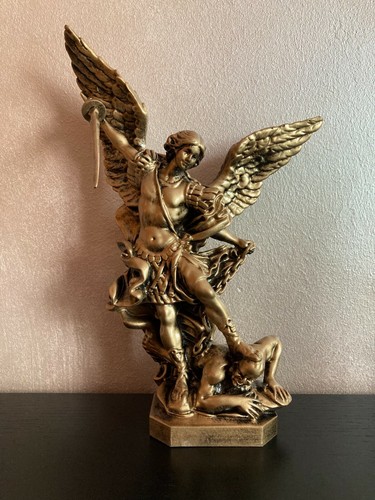 Statua san michele arcangelo - statua,
