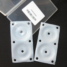 1 paio per pompa vuoto diaframma PTFE diaframma per SYSTEC 9000-1471 40*76mm