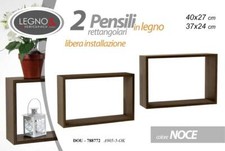 Set 2 Cubo da Parete Scaffale