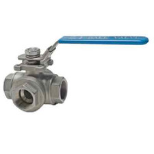 Valvola a Sfera 3 Vie 1/4 "