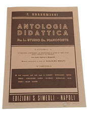 Antologia Didattica Studio Pianoforte Cat. A Fascicolo 4 - Spartiti Rossomandi