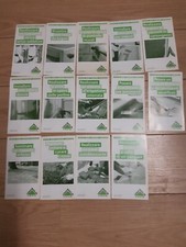 14 opuscoli istruzioni per fai da te per fare lavori piastrelle parquet VINTAGE