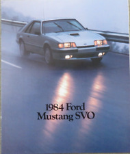 Brochure depliant Ford Mustang
