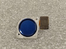 FLAT FLEX HUAWEI Y6s JAT-L41 TASTO SENSORE IMPRONTA HOME FINGERPRINT BLU ORIGINA