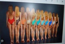 COSTUME INTERO DONNA MURYX tg. M PISCINA Nuoto Mare SWEETNEED BEIGE ORO nuovo