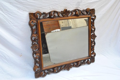 Grande specchio cornice legno - specchio,