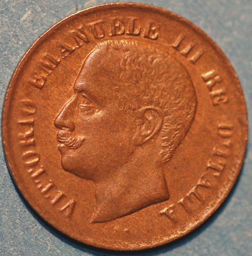 Italy centesimo 1908 - italy,