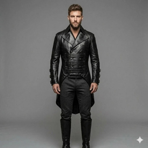 Trench cappotto uomo fatto - , a