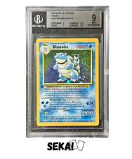 POKEMON BGS 9 BLASTOISE SET