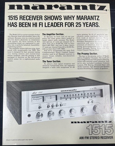 Marantz 1515 ricevitore - 1515,