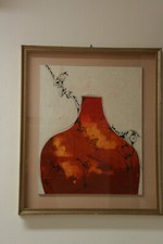  AULESTIA SALVADOR (1915 Barcellona -1994 Milano) Acrilico su Tavola 