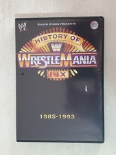 DVD USED WRESTLING HISTORY OF WWF WRESTLEMANIA I-IX ITALIANO