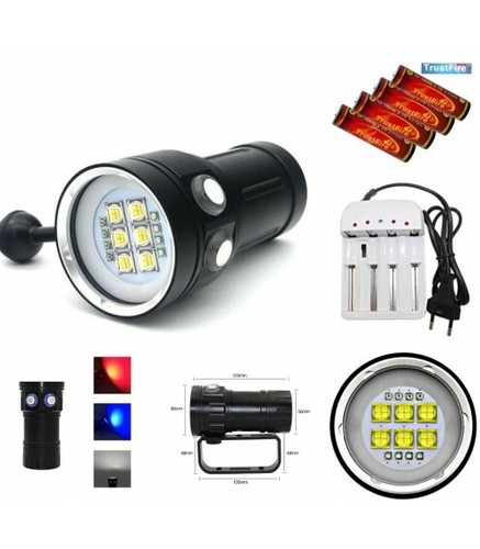 Torcia subacquea led - a,