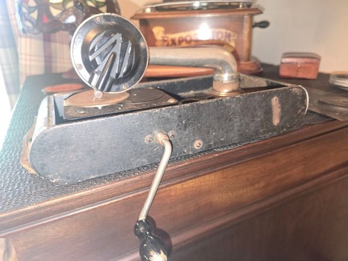 1930s pocket phono thorens - 1930s, (thorens