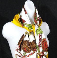 Sciarpa di seta HERMES Carre