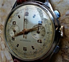 CHRONOGRAPH ASTROLUX SUISSE LANDERON CRONOGRAFO VINTAGE