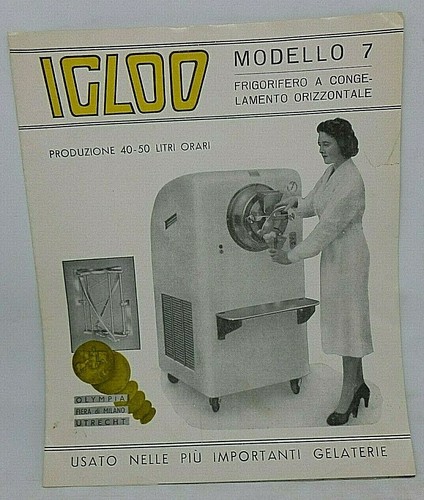 Depliant pubblicitario igloo - pubblicitario,