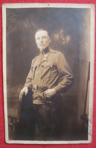 Cartolina fotografica militare