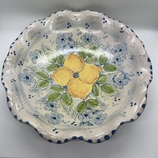 Signed Caltagirone Ruffle