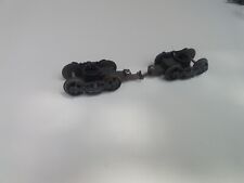 LIMA COPPIA CARRELLI Etr 401 CON GANCI IN METALLO E RUOTE BRUNITE