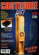 Rivista COSTRUIRE HiFi  N°34