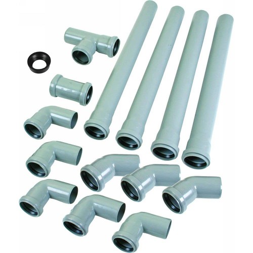 Kit collegamento scarico utile - kit,
