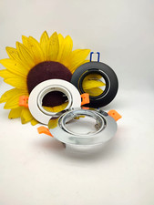 Porta Faretto Incasso Tondo