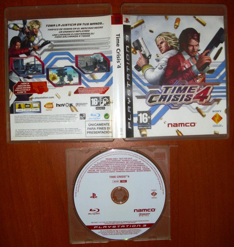 Time crisis namco promo - time, 4,