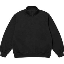 Maglione mezza zip Supreme Small Box nero