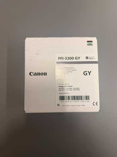 Canon pfi 3300gy - canon, (6437c001aa)